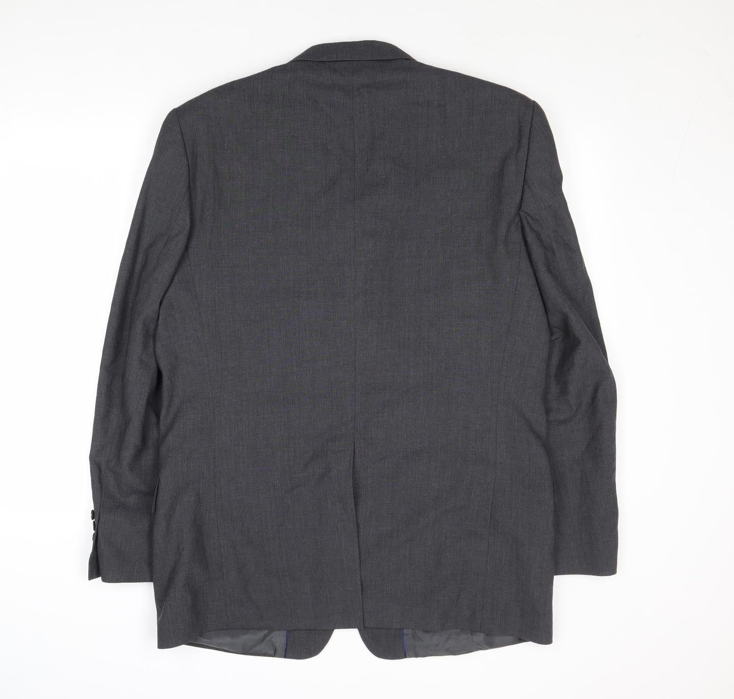 NEXT Mens Grey Wool Jacket Suit Jacket Size 42 Regular