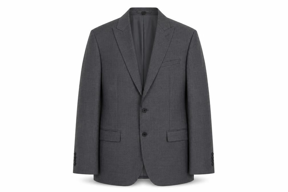 Marks and Spencer Mens Grey Polyester Jacket Suit Jacket Size XL Regular