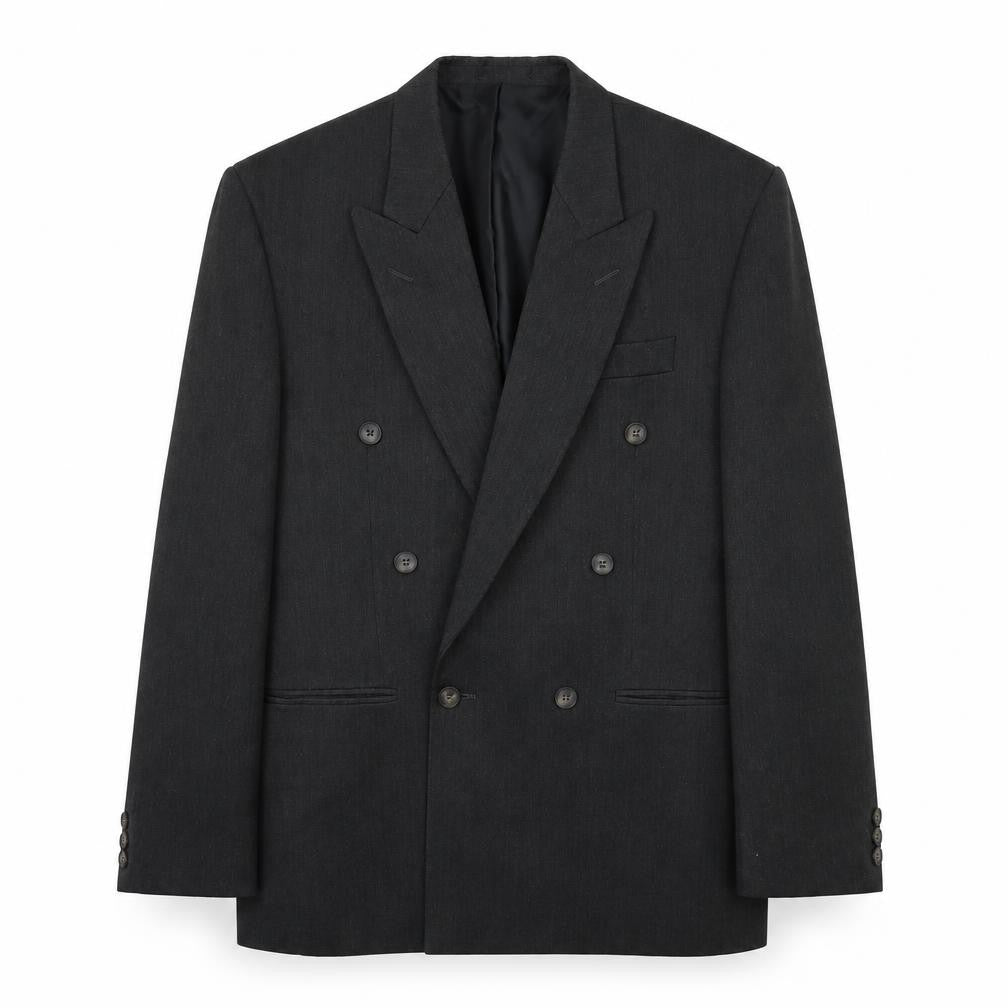 Wilson Mens Grey Polyester Jacket Suit Jacket Size S Regular