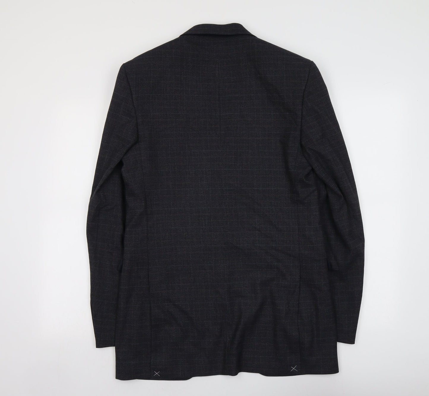 Marks and Spencer Mens Blue Polyester Jacket Suit Jacket Size M Regular
