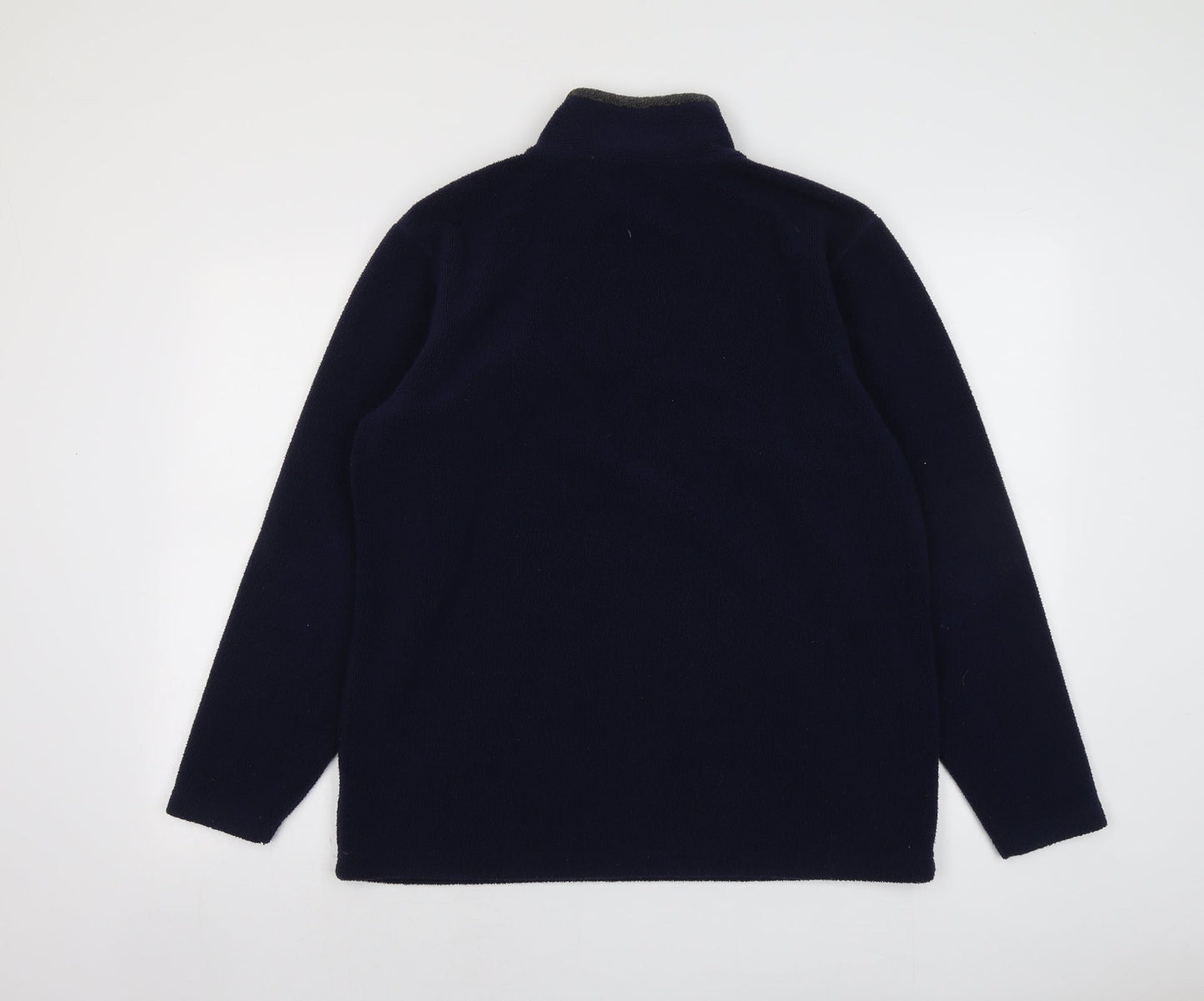 NEXT Mens Blue Polyester Pullover Sweatshirt Size S
