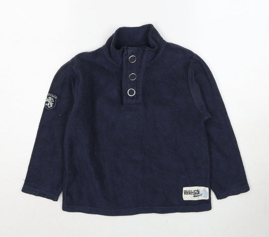 NEXT Boys Blue Polyester Pullover Sweatshirt Size 6 Years Pullover