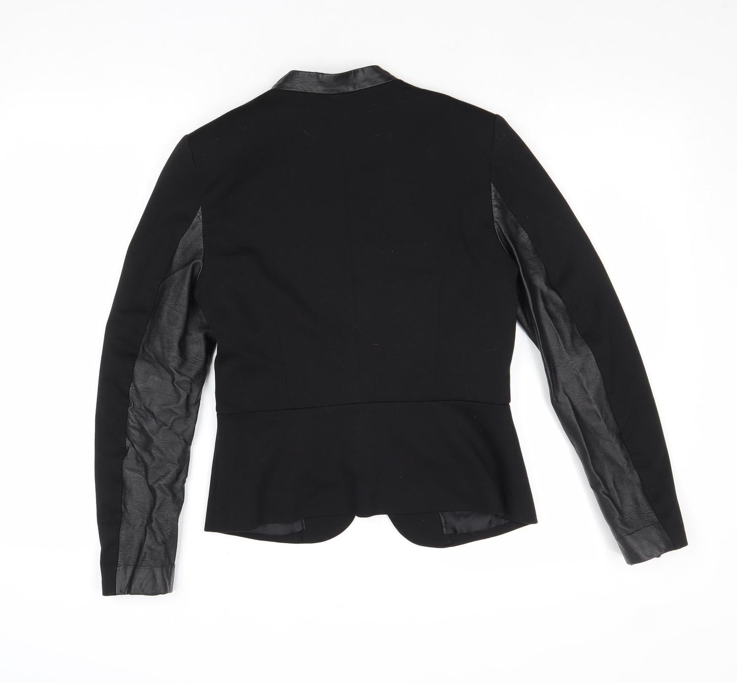 H&M Womens Black Jacket Blazer Size 8