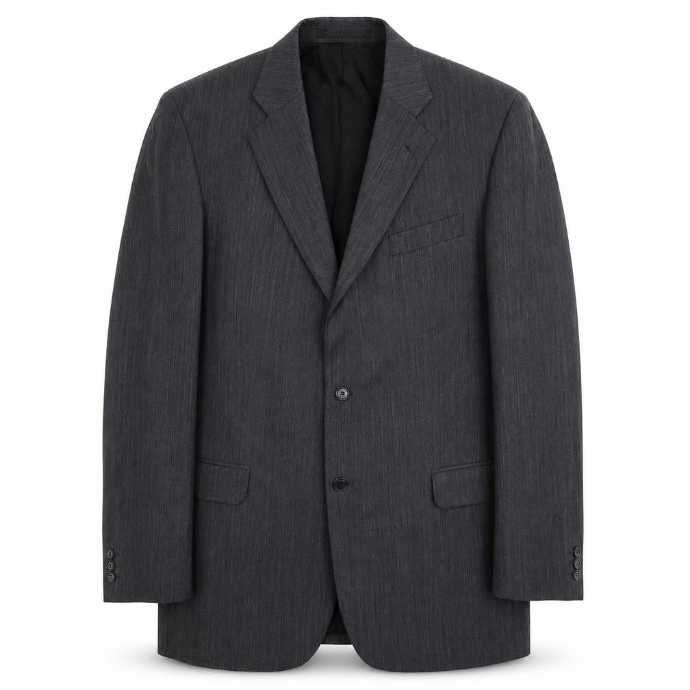 Marks and Spencer Mens Grey Polyester Jacket Suit Jacket Size L Regular