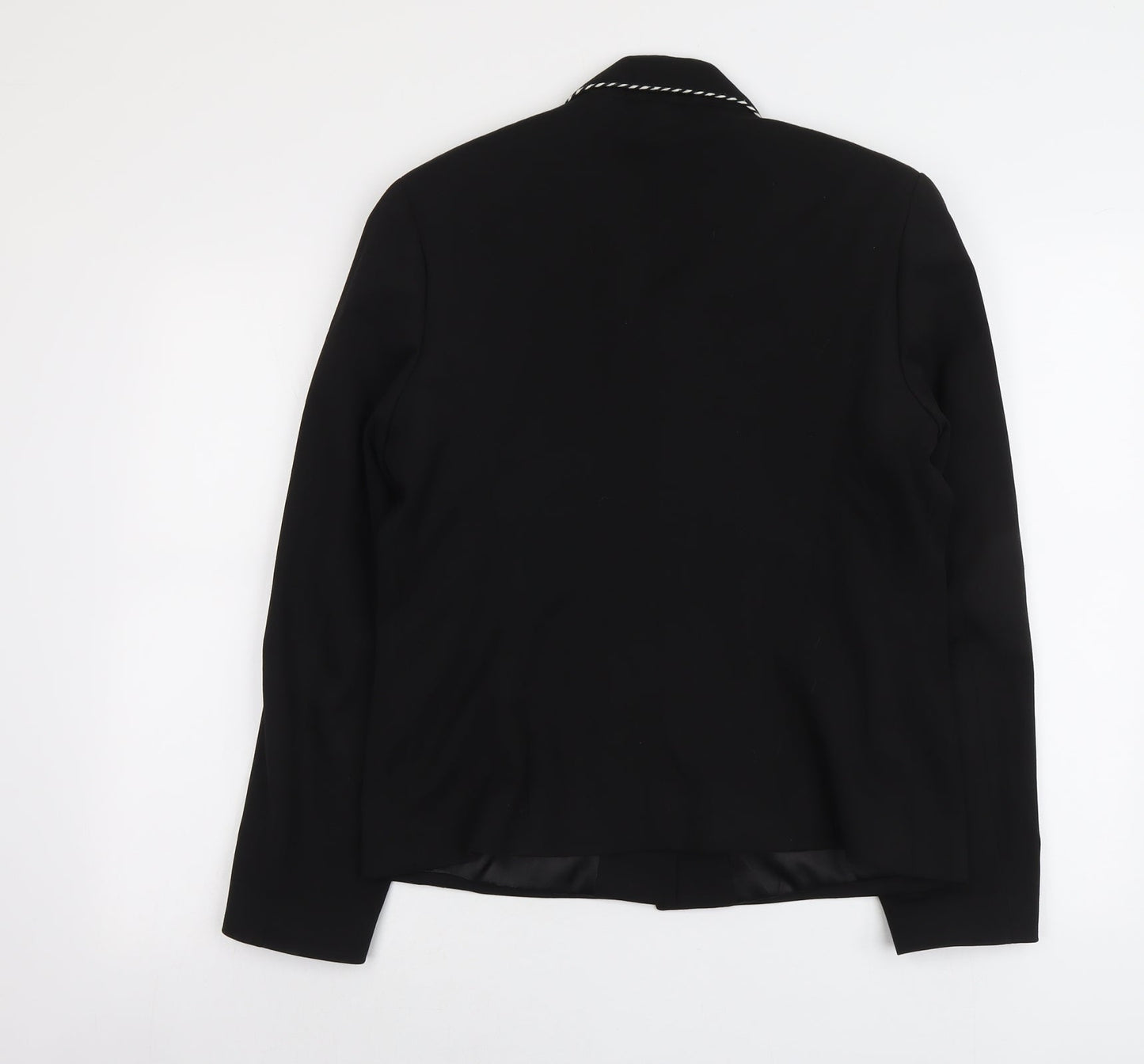 Lakeland Womens Black Polyester Jacket Blazer Size 14