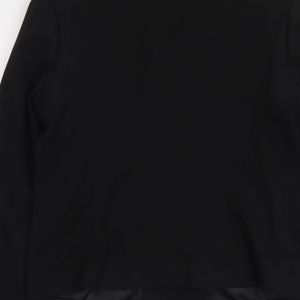 Lakeland Womens Black Polyester Jacket Blazer Size 14