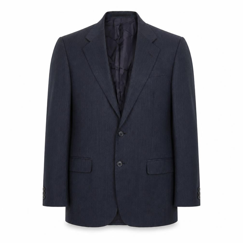 Marks and Spencer Mens Blue Wool Jacket Suit Jacket Size 38 Regular