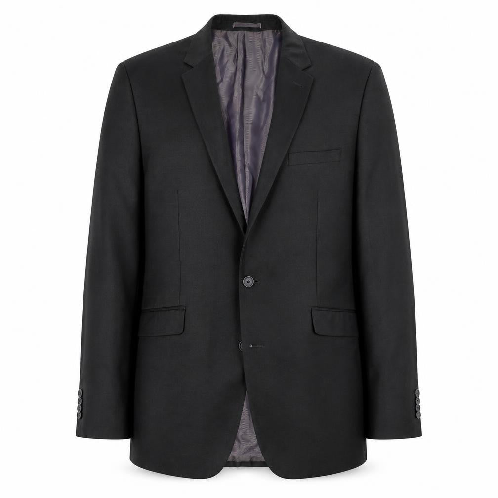 Harry Brown Mens Grey Polyester Jacket Suit Jacket Size 44 Regular