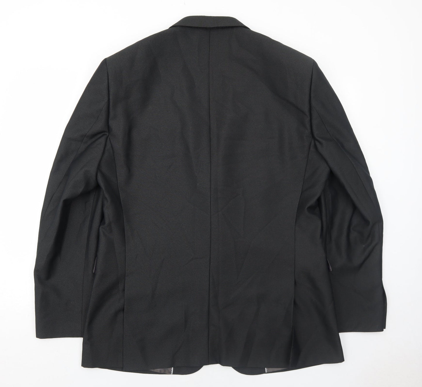 Harry Brown Mens Grey Polyester Jacket Suit Jacket Size 44 Regular