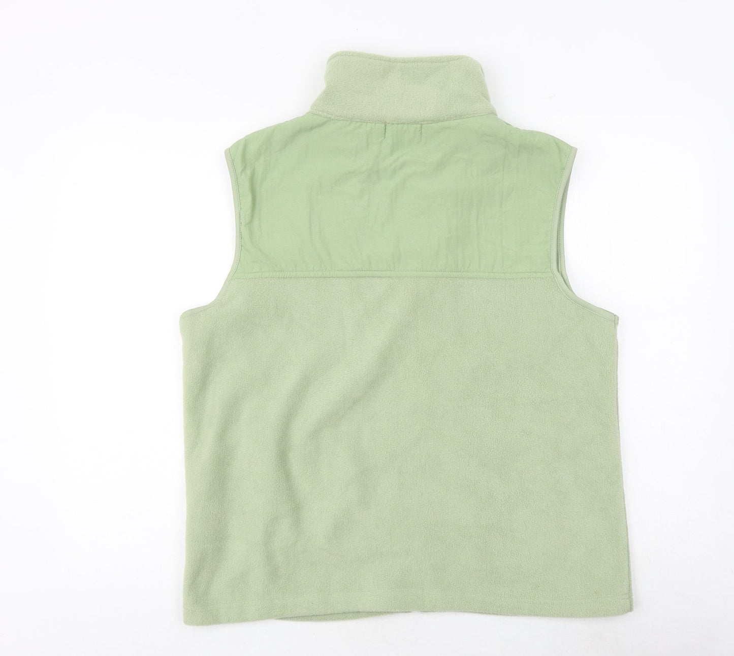Bonmarché Womens Green Gilet Jacket Size M Zip