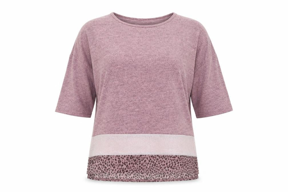 Womens UK Size S Klass Pink Viscose T-Shirt