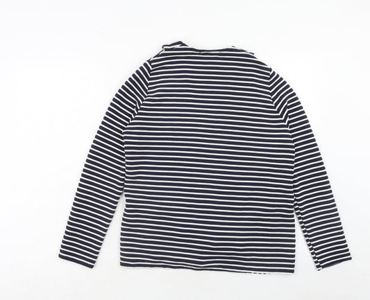 Lakeland Womens Blue Striped Jacket Size S