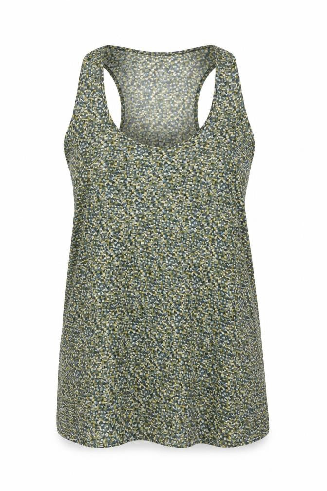 Womens UK Size M Axara Paris Multicoloured Polyester Tank