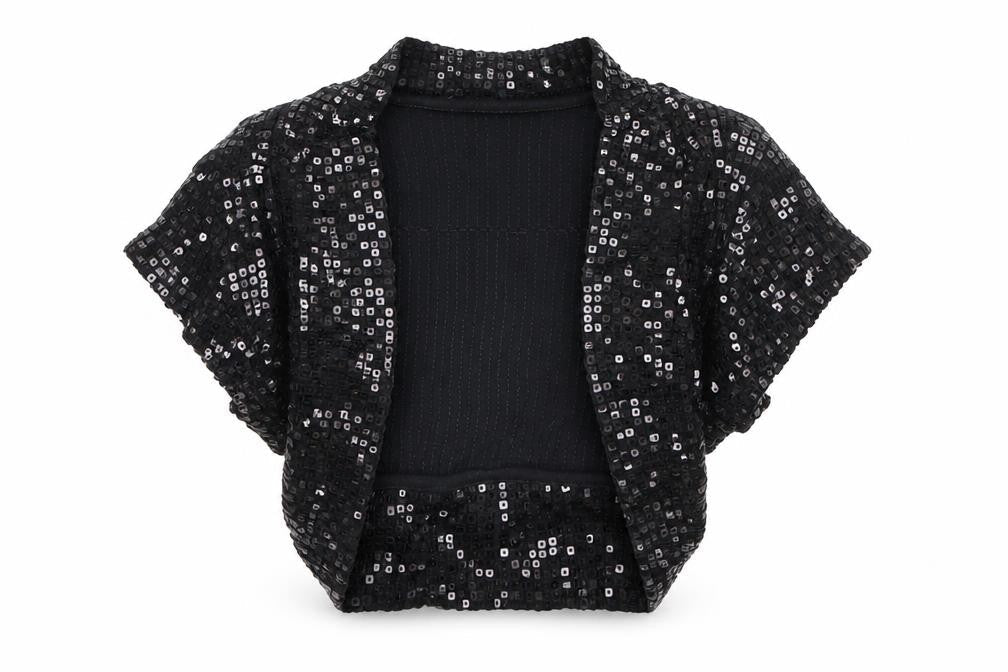 New Look Girls Black V-Neck Viscose Cardigan Jumper Size 10-11 Years Pullover