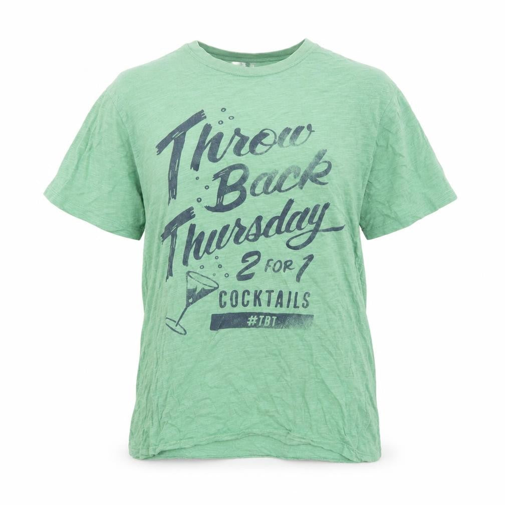 Womens UK Size S Gap Green Cotton T-Shirt