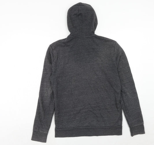 H&M Mens Grey Cotton Full Zip Sweatshirt Size XS