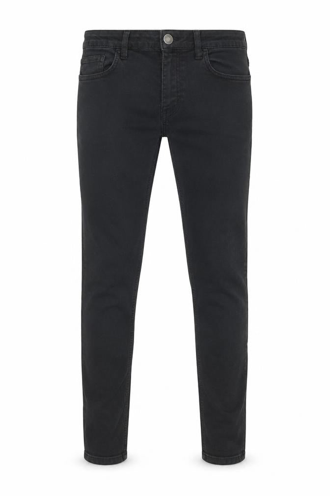 Hera Mens Black Cotton Skinny Jeans Size 30 in Regular Zip