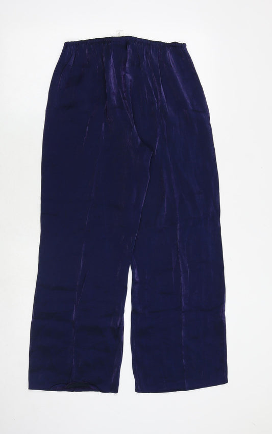 Sophie Teenwear Girls Blue Viscose Jogger Trousers Size 13 Years Regular Tie