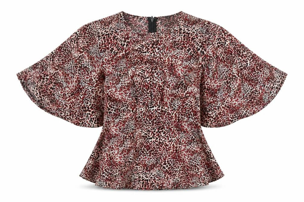 Womens UK Size 10 AX Paris Multicoloured Polyester Blouse