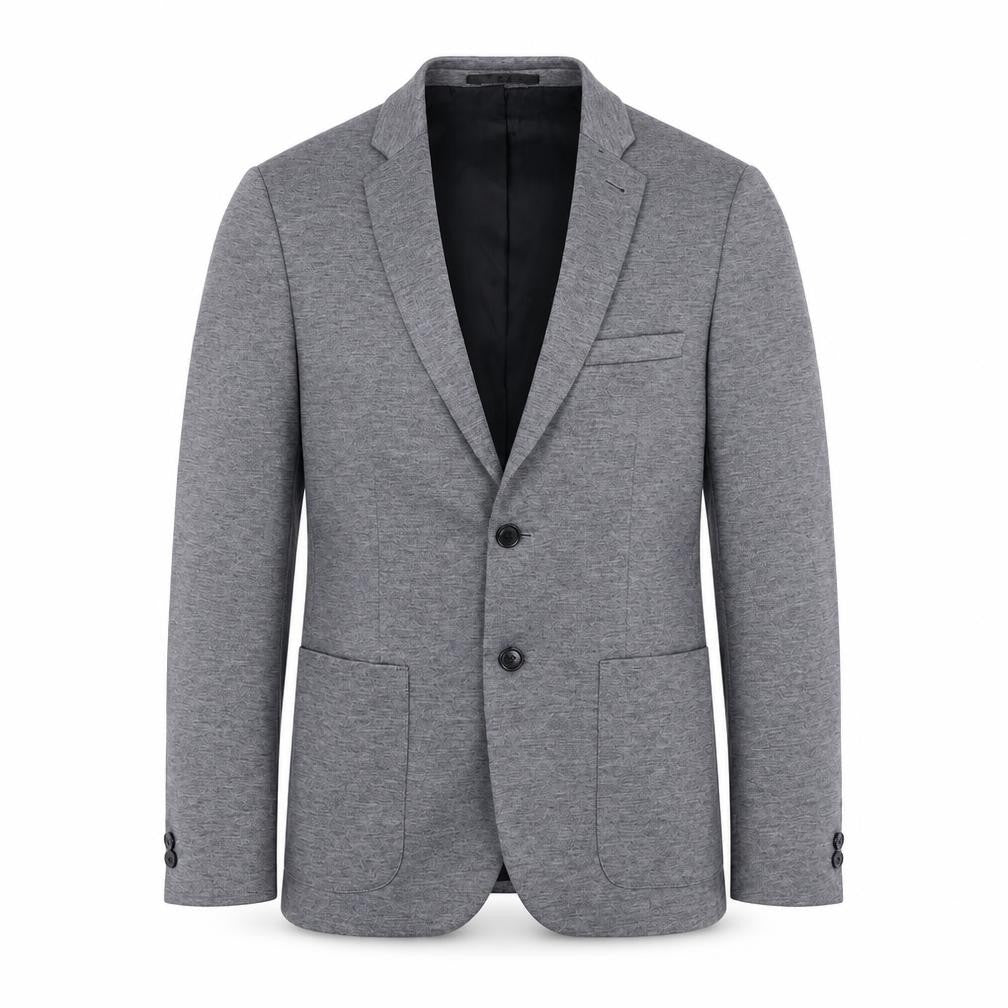 Burton Mens Grey Polyester Jacket Blazer Size 38 Regular