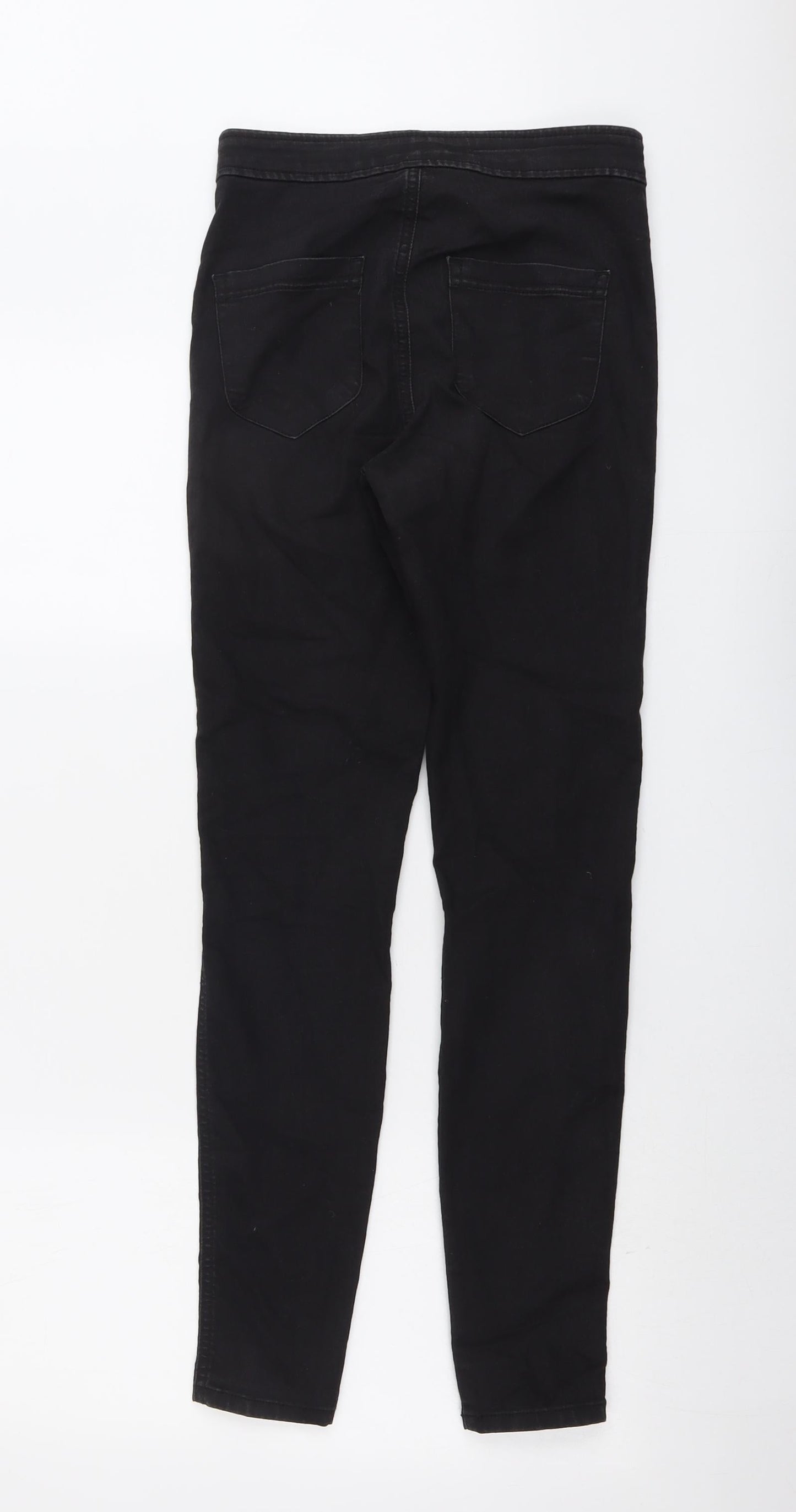 ASOS Womens Black Cotton Skinny Jeans Size 26 in L32 in Regular Button