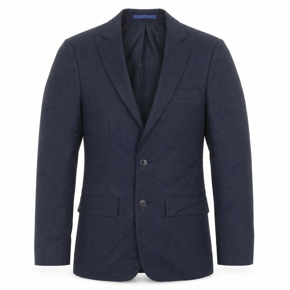 Marks and Spencer Mens Blue Polyester Jacket Suit Jacket Size 34 Regular