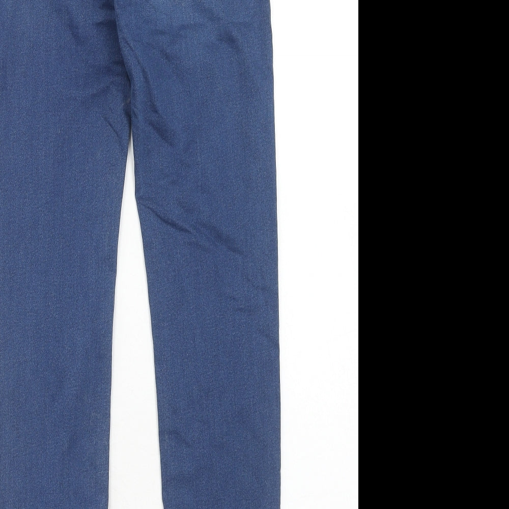 Marks and Spencer Womens Blue Cotton Jegging Jeans Size 6 Regular