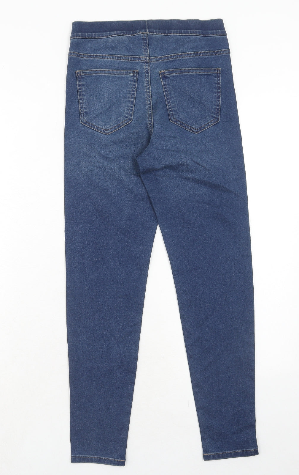 Marks and Spencer Womens Blue Cotton Jegging Jeans Size 6 Regular