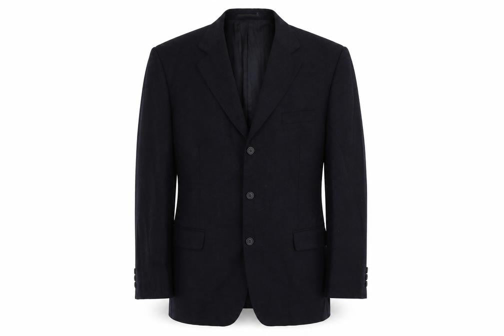 Marks and Spencer Mens Blue Wool Jacket Suit Jacket Size 44 Regular