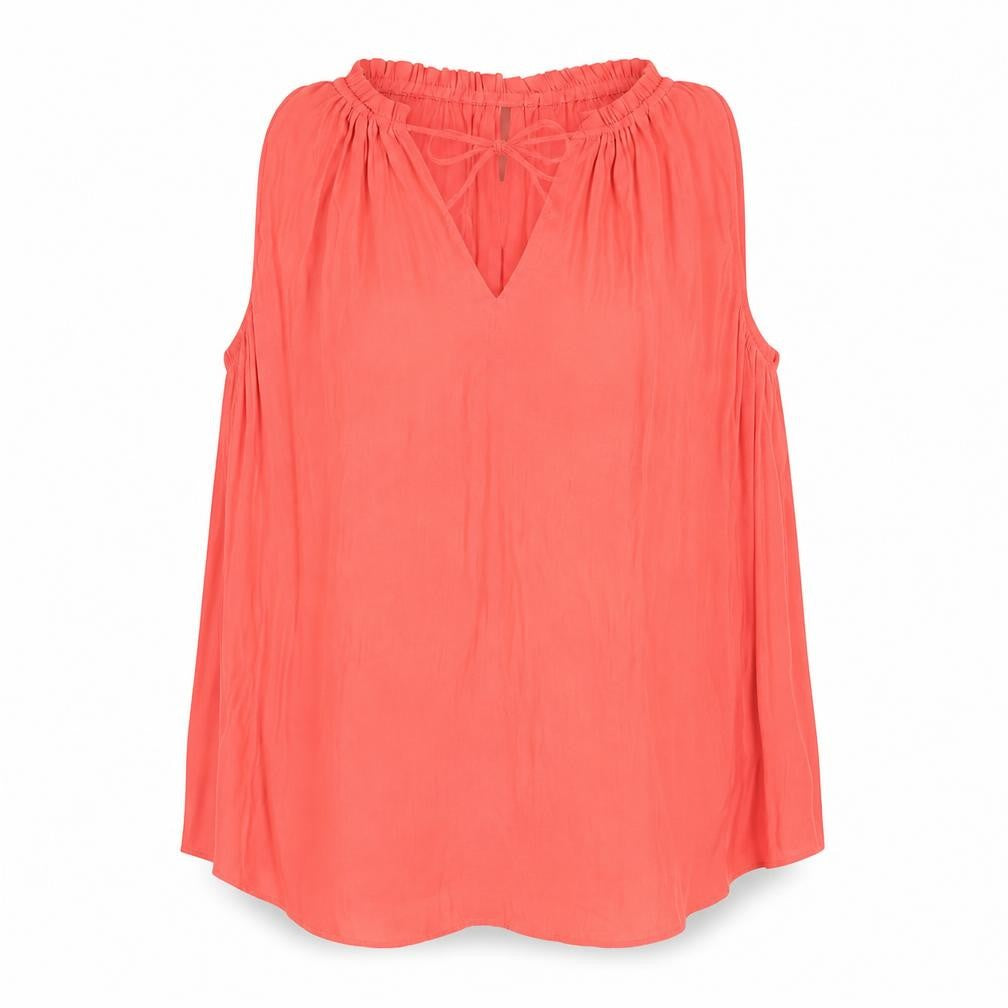 Womens UK Size M Gap Pink Polyester Blouse