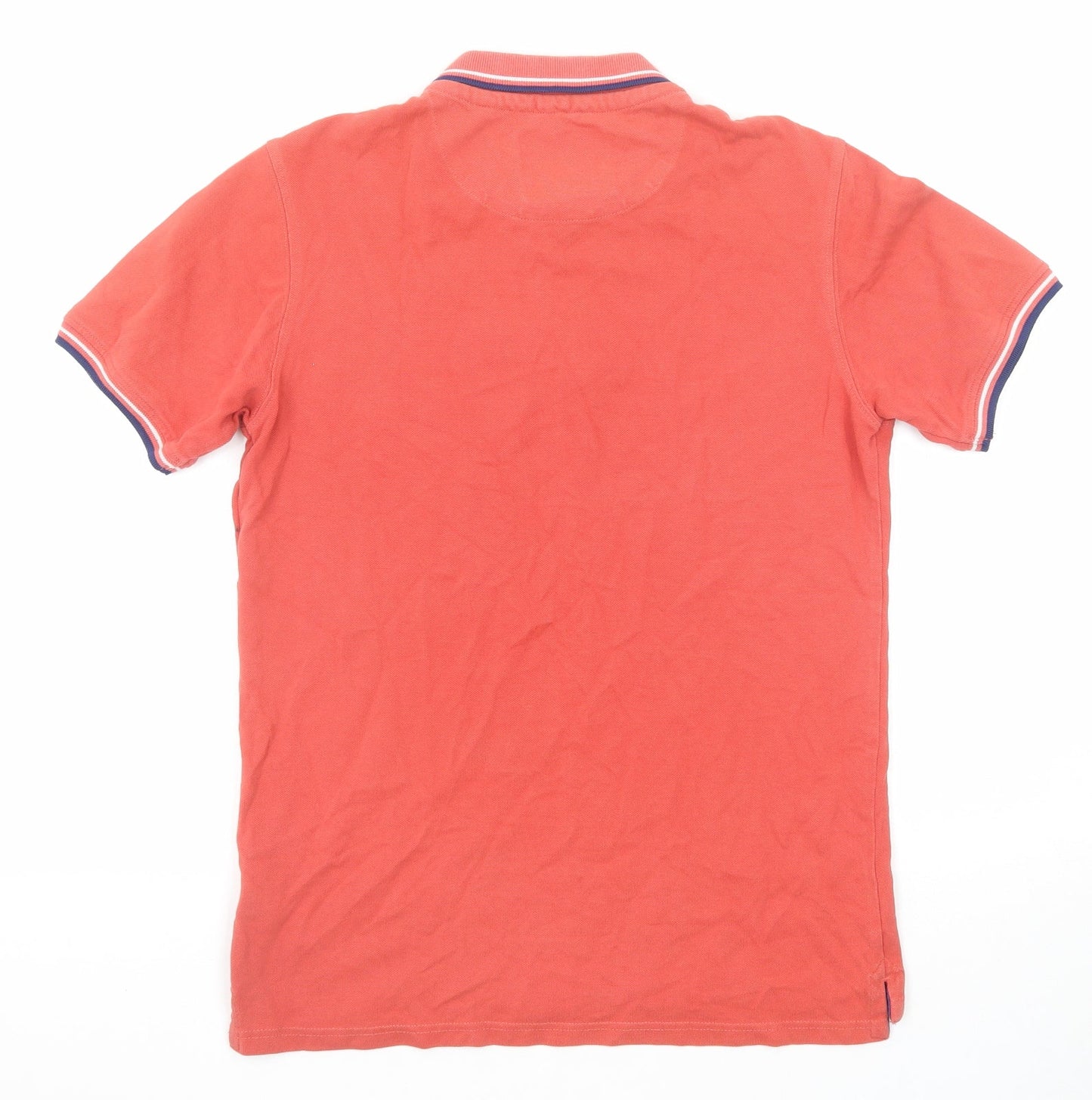 Jack Wills Mens Red Cotton Polo Size XS Collared Button