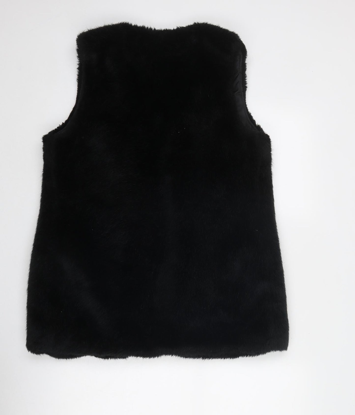 New Look Womens Black Gilet Jacket Size 12 - No closure