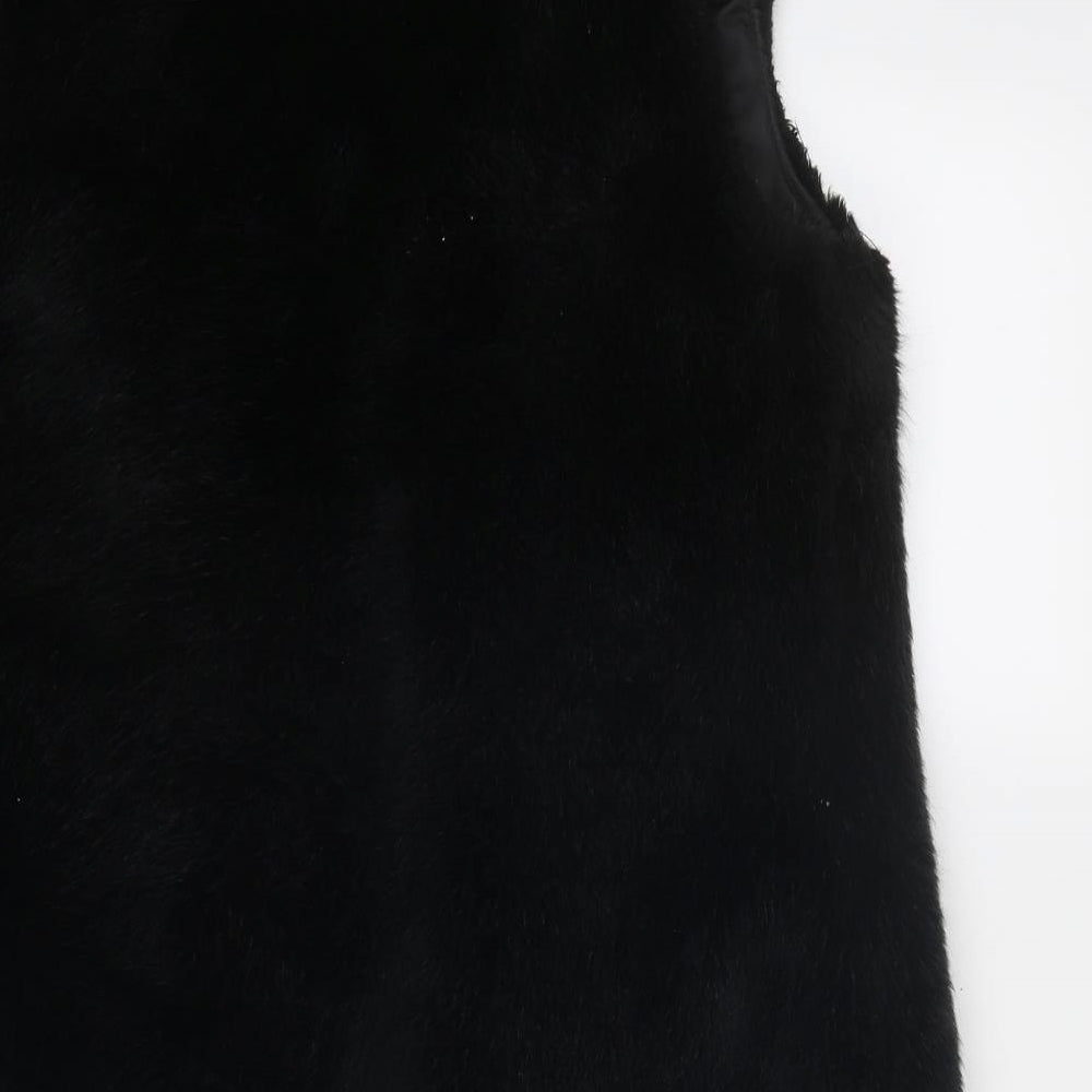 New Look Womens Black Gilet Jacket Size 12 - No closure