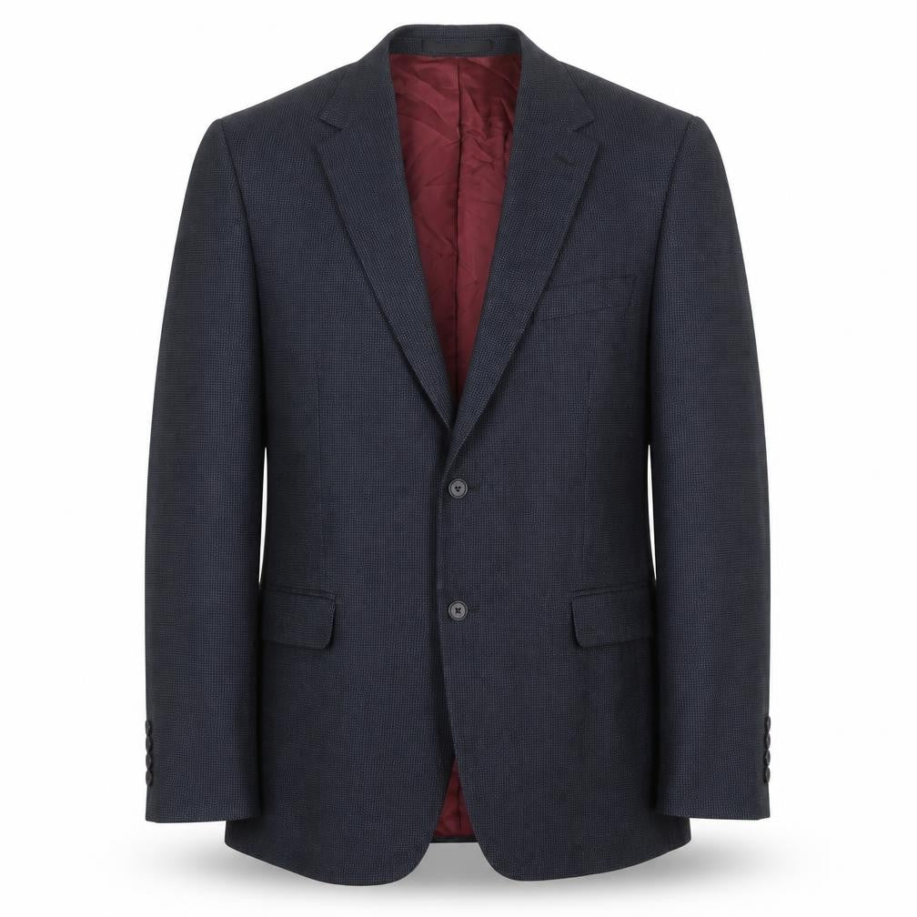 Marks and Spencer Mens Blue Wool Jacket Suit Jacket Size 44 Regular