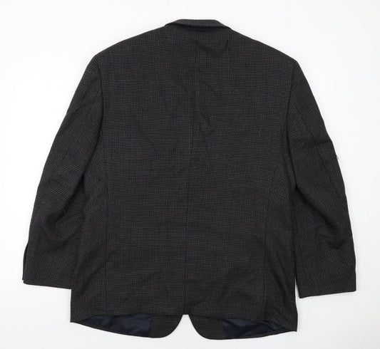 Bert Pultizer Mens Grey Wool Jacket Suit Jacket Size 42 Regular
