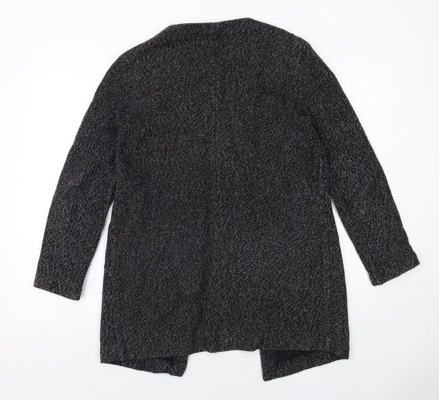 Stradivarius Womens Grey Geometric Jacket Size S
