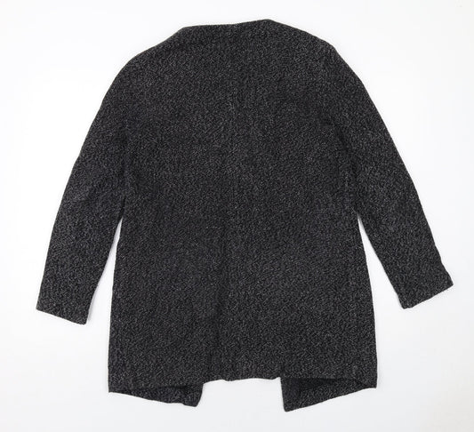 Stradivarius Womens Grey Geometric Jacket Size S