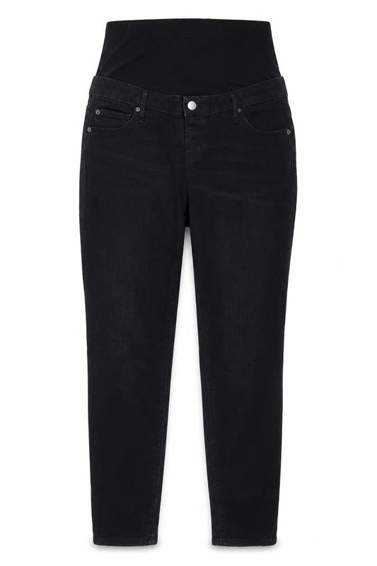 Gap Womens Black Cotton Skinny Jeans Size 32 in Regular Zip