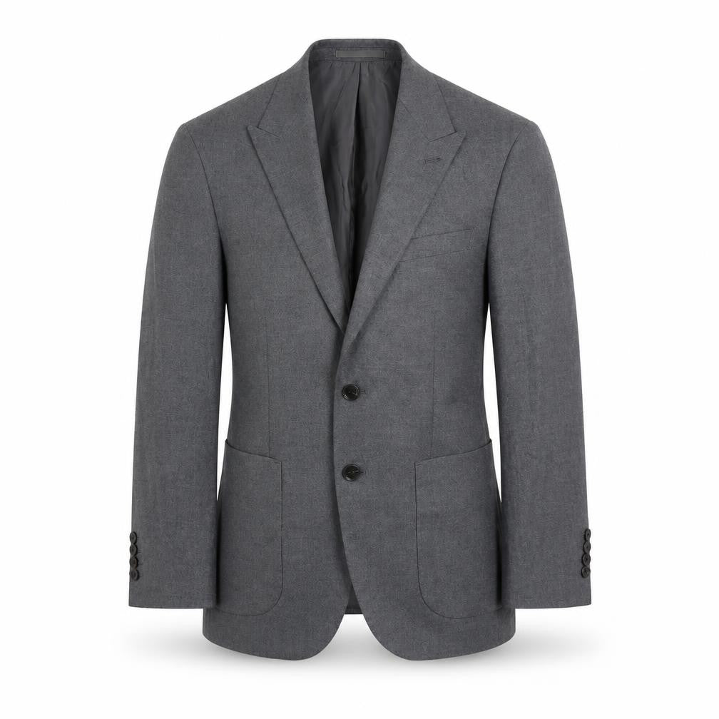 Marks and Spencer Mens Grey Polyester Jacket Suit Jacket Size 38 Regular