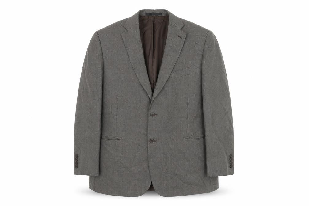 Marks and Spencer Mens Brown Polyester Jacket Suit Jacket Size 46 Regular
