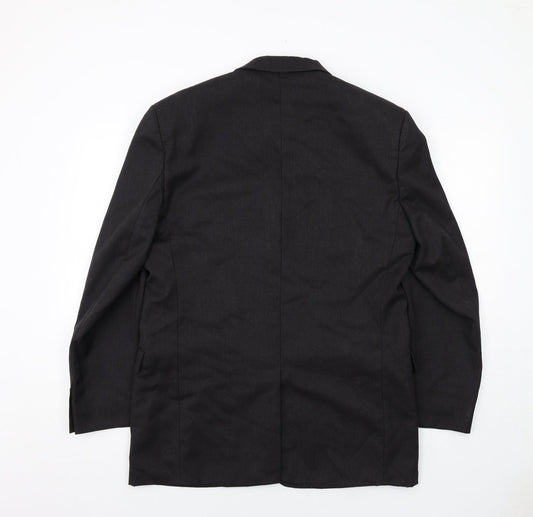 NEXT Mens Grey Wool Jacket Suit Jacket Size 40 Regular