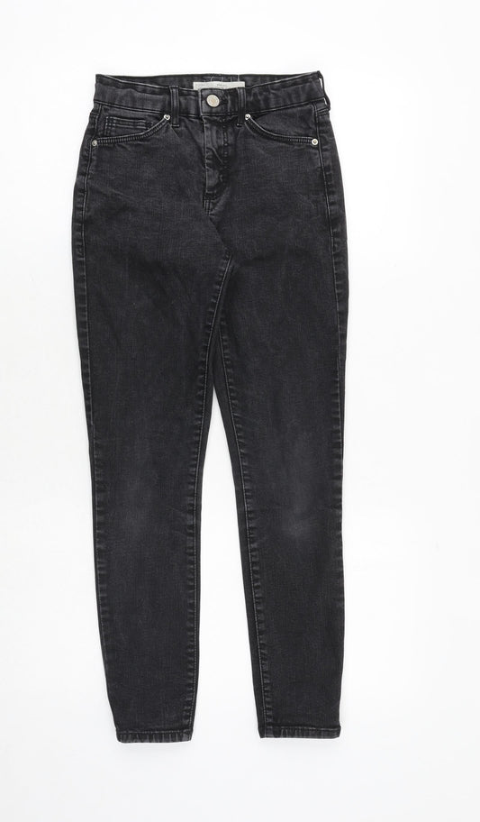Gap Womens Grey Cotton Skinny Jeans Size 25 in Regular Zip