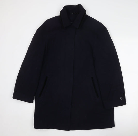 BHS Womens Blue Jacket Size 12 Button