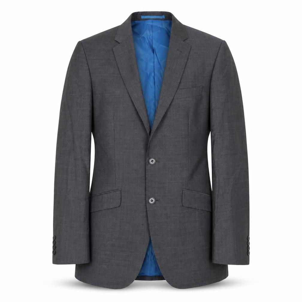 Marks and Spencer Mens Grey Wool Jacket Suit Jacket Size 38 Regular