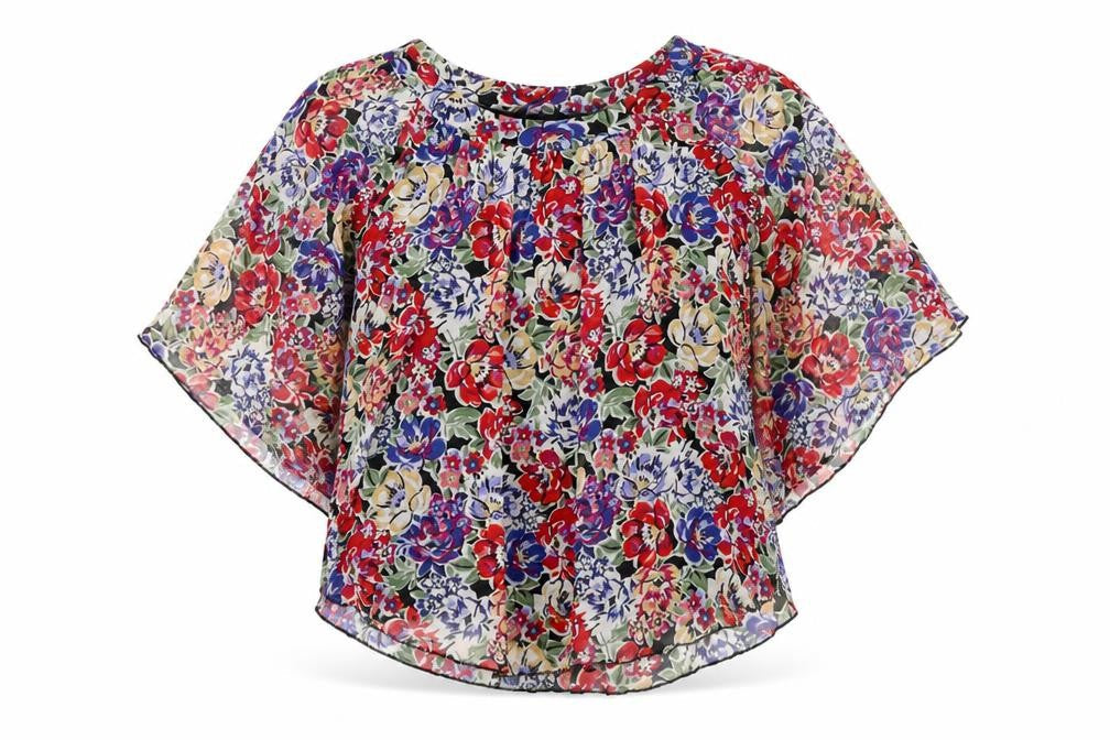 Womens UK Size 8 Dunnes Stores Multicoloured Polyester Blouse