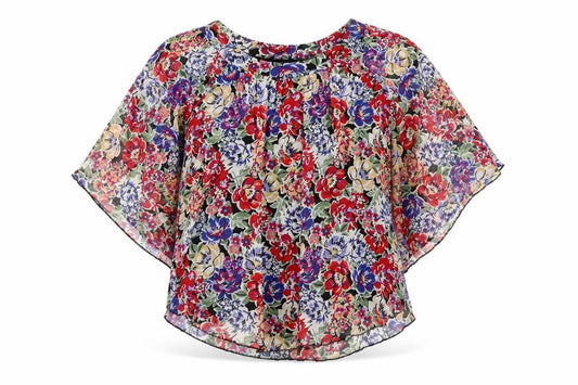 Womens UK Size 8 Dunnes Stores Multicoloured Polyester Blouse