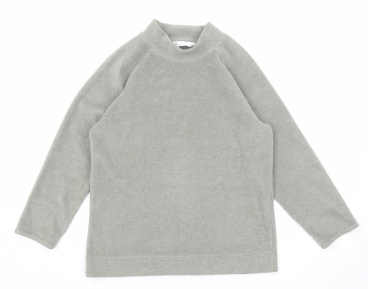 BHS Womens Grey Polyester Pullover Sweatshirt Size 10