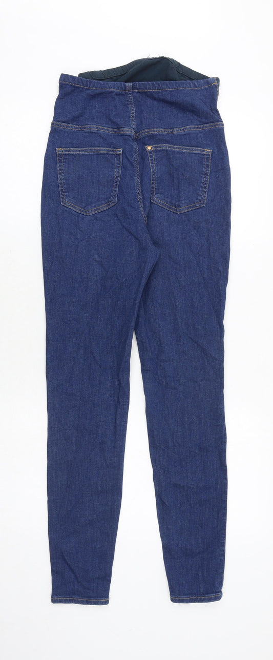 H&M Womens Blue Cotton Skinny Jeans Size S Extra-Slim
