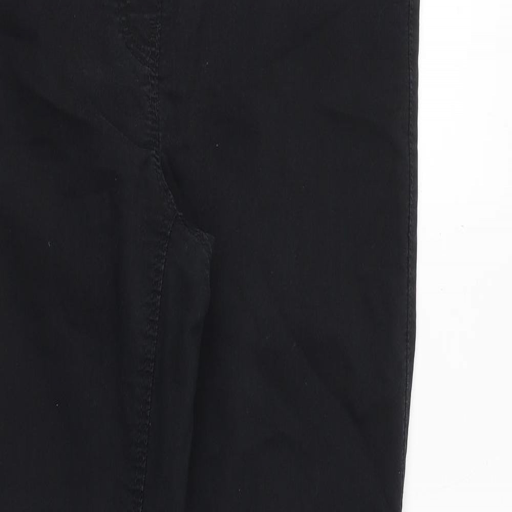 H&M Womens Black Polyester Skinny Jeans Size 31 in Regular