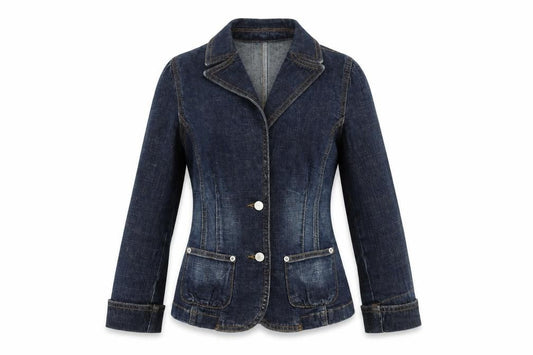 Marks & Spencer Womens Blue Jacket Size 6 Button